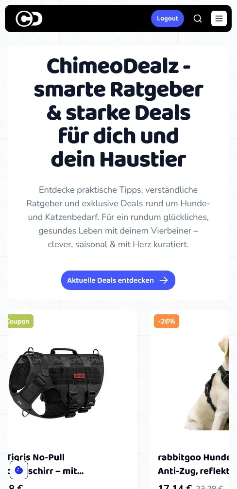 ChimeoDealz Homepage