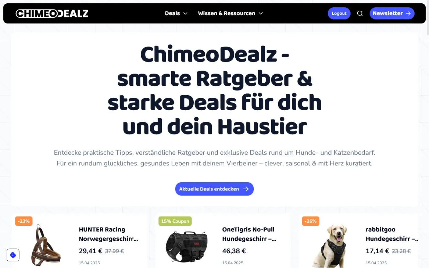 ChimeoDealz – Wissen, Ratgeber & Tipps für Haustierbesitzer